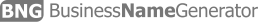 free business name generator dark logo